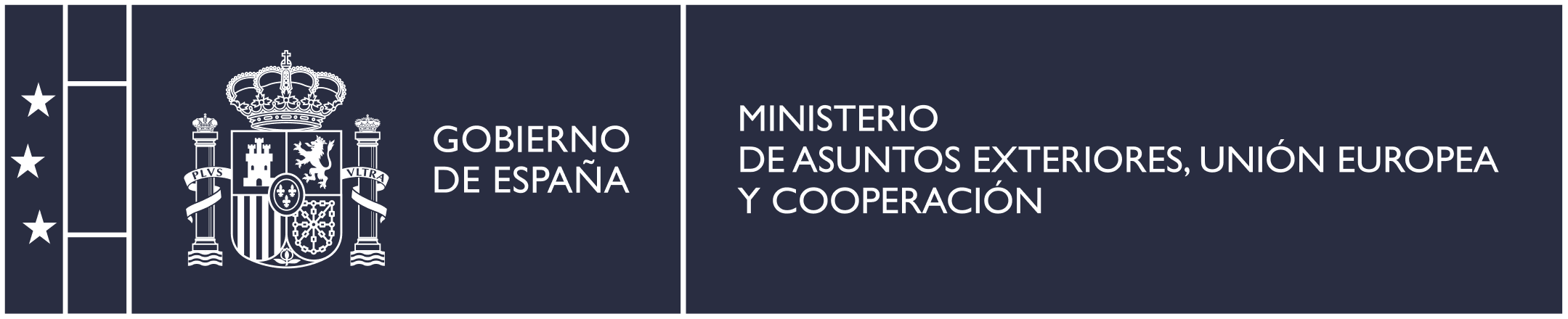 Logotipo del Ministerio de asuntos exteriores y cooperación