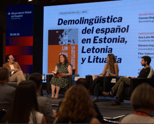 Presentación del volumen sobre demolingüística del español en Estonia, Letonia y Lituania
